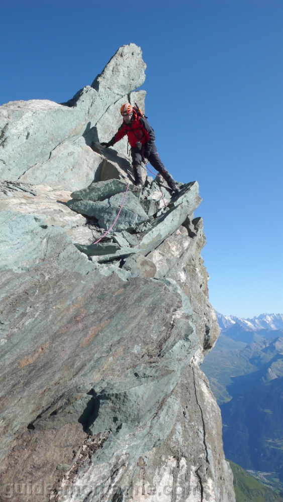 Arete nord du Mont Pourri 07